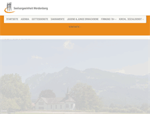 Tablet Screenshot of kathwerdenberg.ch